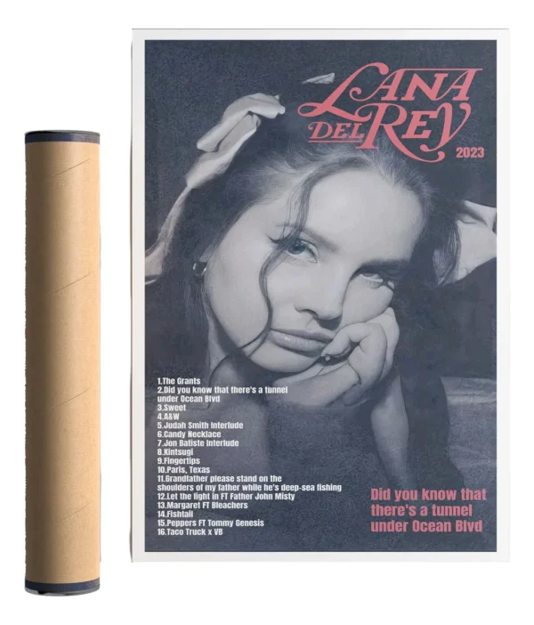 1 Poster Grande De Lana Del Rey A 50x40