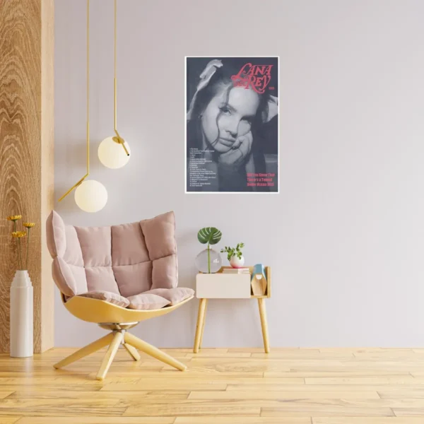 1 Poster Grande De Lana Del Rey A 50x40 - Imagen 3