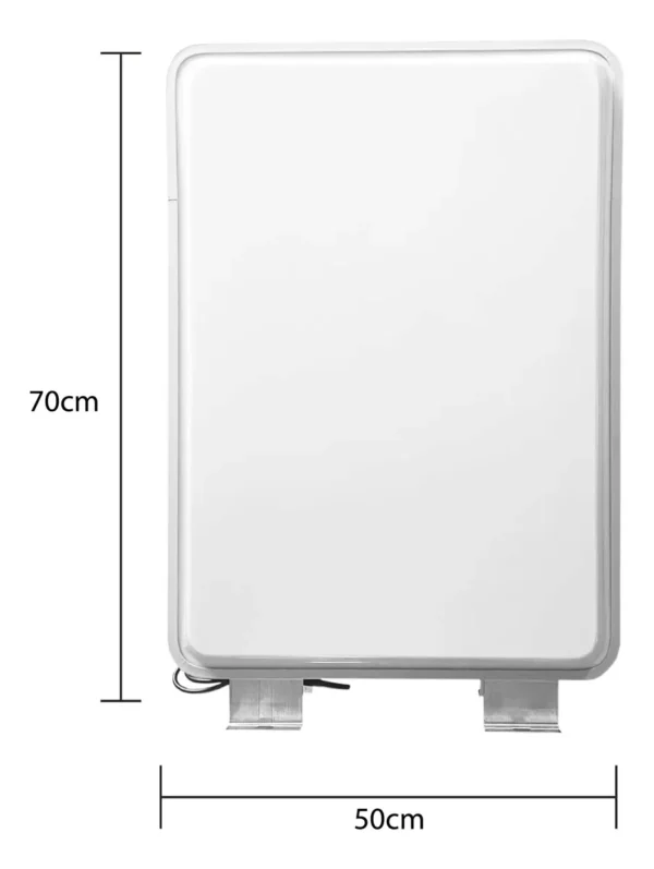Anuncio Letrero Luminoso Led Rectangular 50x70cm Doble Vista - Imagen 3