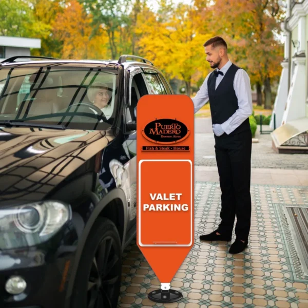 Baliza Flexible Vial Con Señalamiento Personalizado En Vinil - Imagen 8