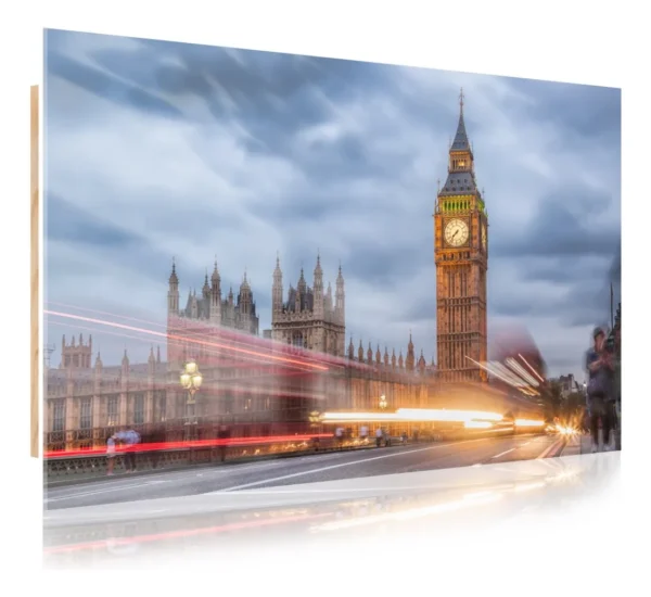 Cuadro Acrilico Decorativo Ciudad Londres Big Ben