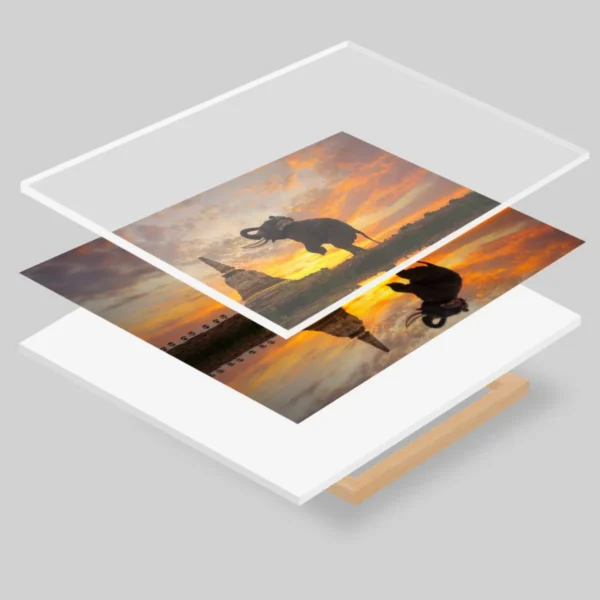 Cuadro Acrilico Premium Decorativo Elefante Templo Buda - Imagen 6