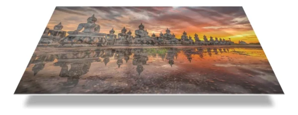 Cuadro Acrilico Templo Budista Tailandia Para Sala Premium - Imagen 2