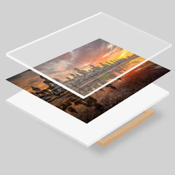 Cuadro Acrilico Templo Budista Tailandia Para Sala Premium - Imagen 5