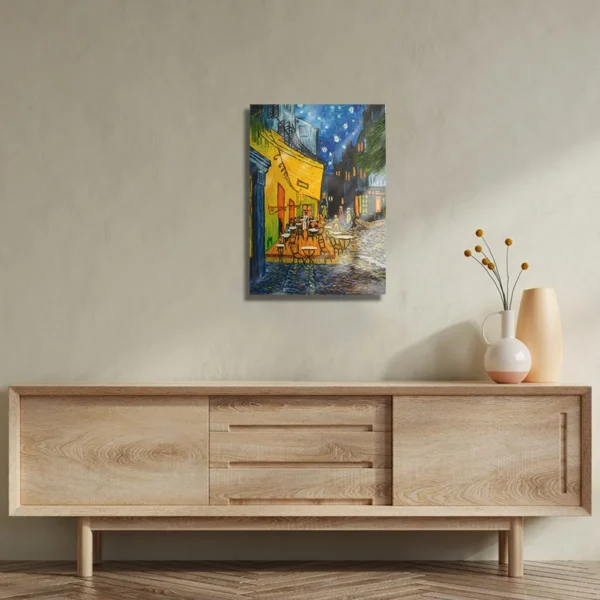 Cuadro Arte Decorativo De Acrilico Van Gogh Terraza De Café - Imagen 5