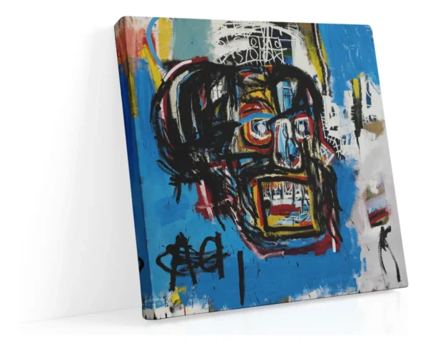 Cuadro Arte Jean Michel Basquiat En Lienzo Estilo Galeria
