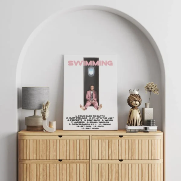 Cuadro Canvas Mac Miller Swimming Para Cuarto O Sala - Imagen 3