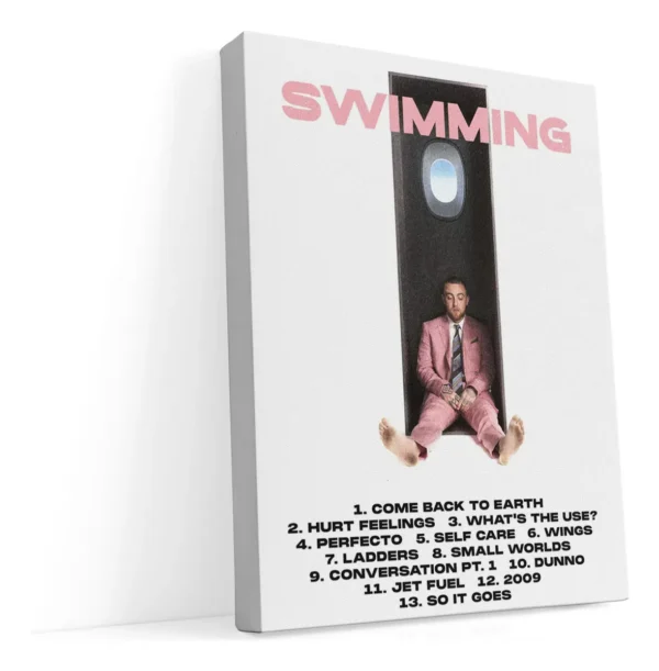 Cuadro Canvas Mac Miller Swimming Para Cuarto O Sala