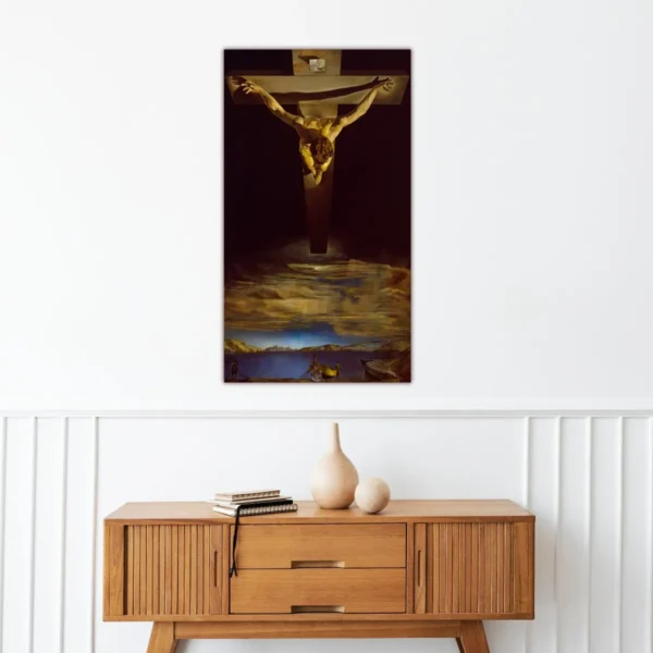 Cuadro Cristo San Juan De La Cruz Salvador Dalí Religioso - Imagen 2