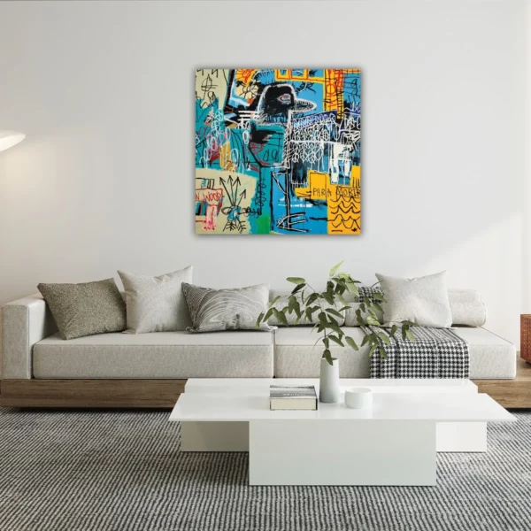 Cuadro De Arte Bird On Money Jean Michel Basquiat Para Sala - Imagen 2