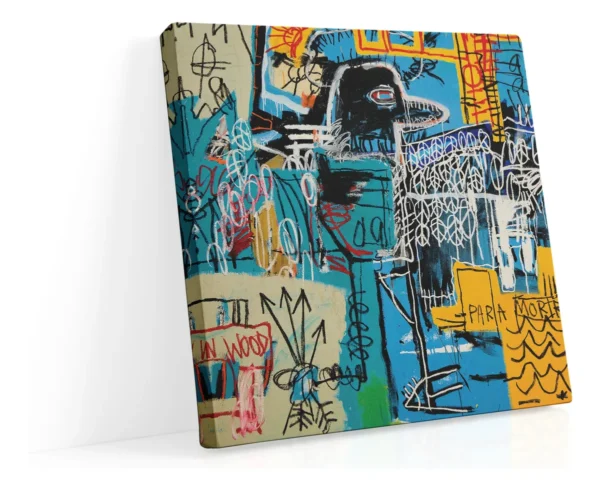 Cuadro De Arte Bird On Money Jean Michel Basquiat Para Sala