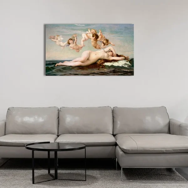 Cuadro De Arte Nacimiento De Venus Por Alexandre Canabel - Imagen 3