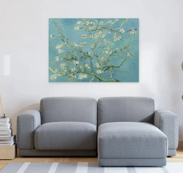 Cuadro Decorativo Almendro En Flor Van Gogh Listo Para Colgar - Imagen 2