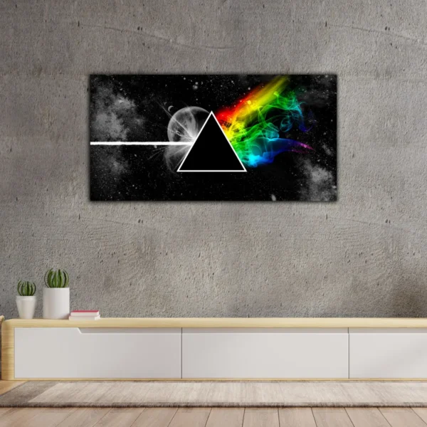 Cuadro Decorativo Canvas Dark Side Of The Moon Pink Floyd - Imagen 2