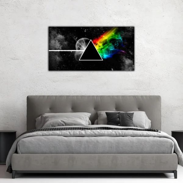Cuadro Decorativo Canvas Dark Side Of The Moon Pink Floyd - Imagen 4