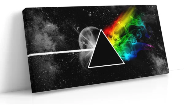 Cuadro Decorativo Canvas Dark Side Of The Moon Pink Floyd