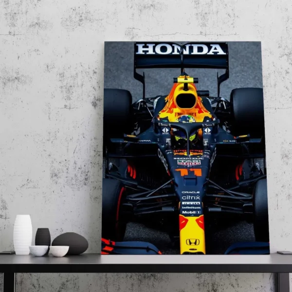 Cuadro Decorativo Canvas F1 Checo Pérez Modelo A Elegir - Imagen 2