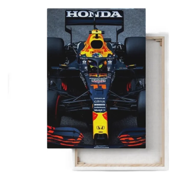 Cuadro Decorativo Canvas F1 Checo Pérez Modelo A Elegir
