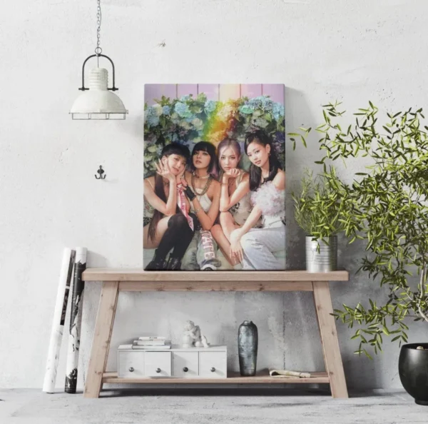 Cuadro Decorativo Canvas Foto Grupo Blackpink - Imagen 2