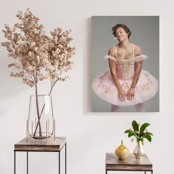 Cuadro Decorativo Harry Styles Ballet Para Cuarto - Imagen 3