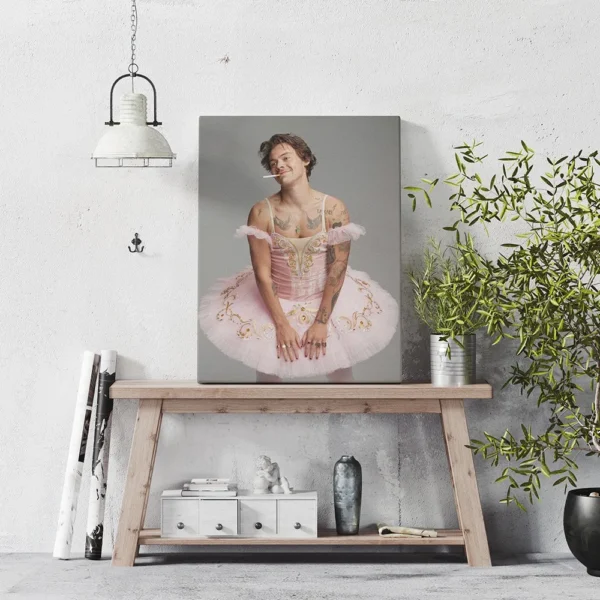Cuadro Decorativo Harry Styles Ballet Para Cuarto - Imagen 2