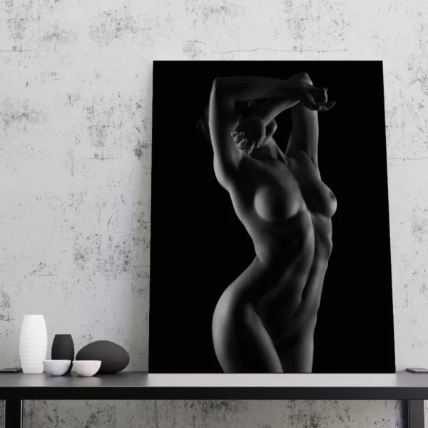 Cuadro Decorativo Moderno Mujer Desnuda Artisitica - Imagen 2