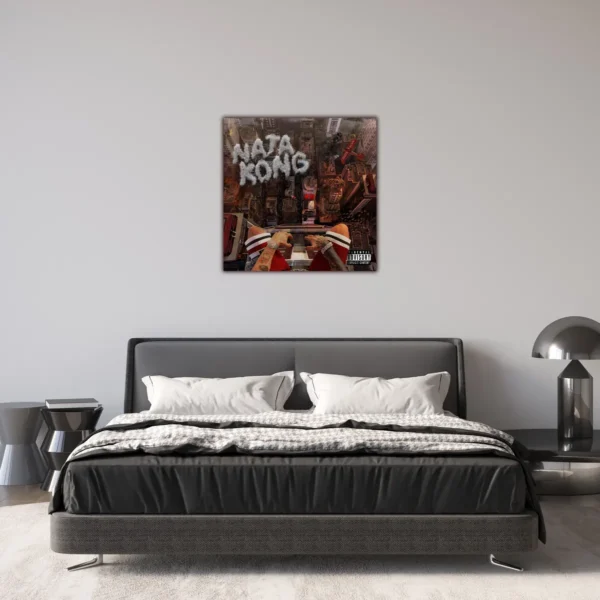 Cuadro Decorativo Natanael Cano Nata Kong Para Recamara - Imagen 3