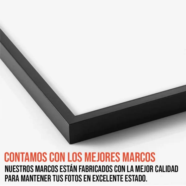 Cuadro Decorativo Personalizado Con Marco Y Laminado Mate - Imagen 4