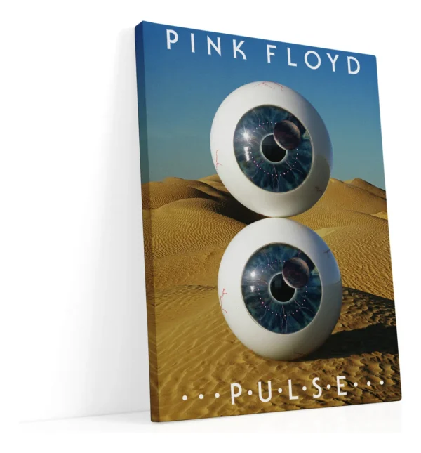 Cuadro Decorativo Portada De Disco Pulse Pink Floyd En Canva