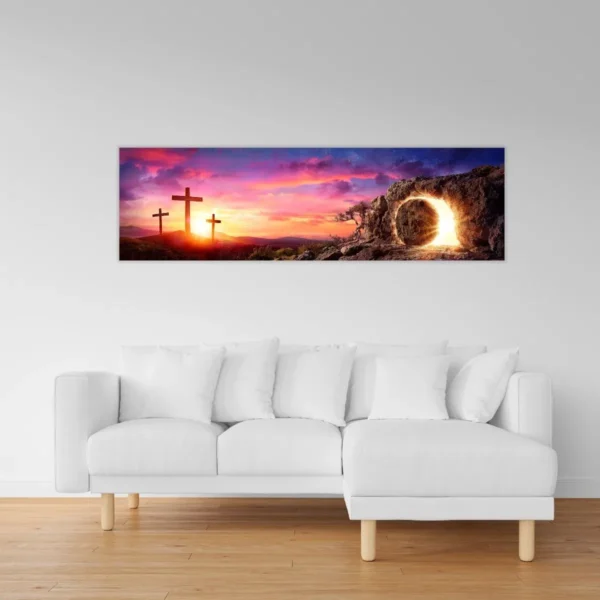 Cuadro Decorativo Resurrección Jesucristo Religioso - Imagen 2