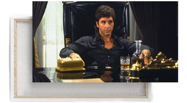 Cuadro Decorativo Tony Montana Scarface Arte Cine Canvas