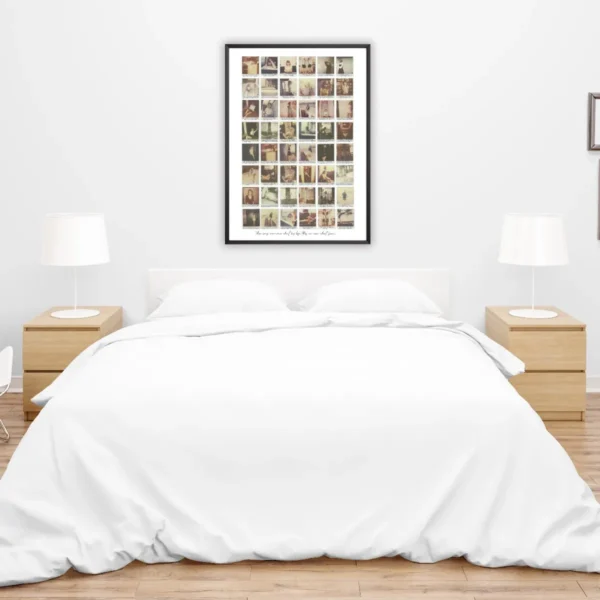 Cuadro Enmarcado Taylor Swift 1989 Polaroids Con Vidrio - Imagen 2