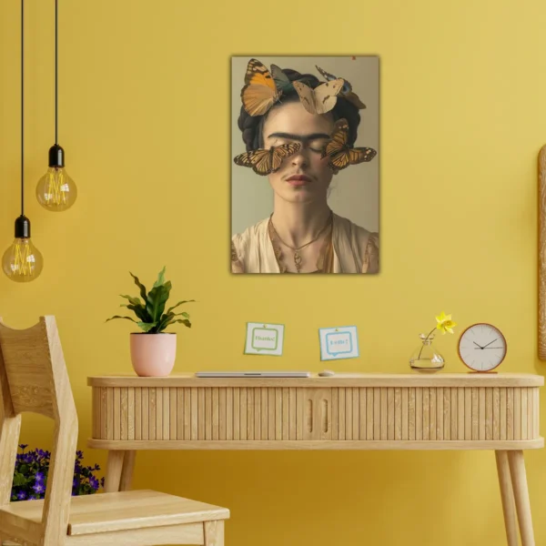 Cuadro Frida Kahlo Moderno Lienzo Canvas En Lienzo Canvas - Imagen 3
