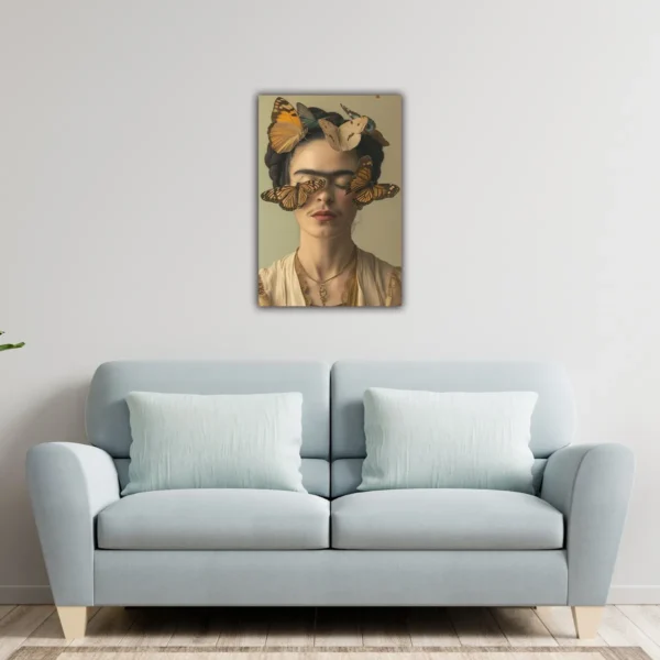 Cuadro Frida Kahlo Moderno Lienzo Canvas En Lienzo Canvas - Imagen 4