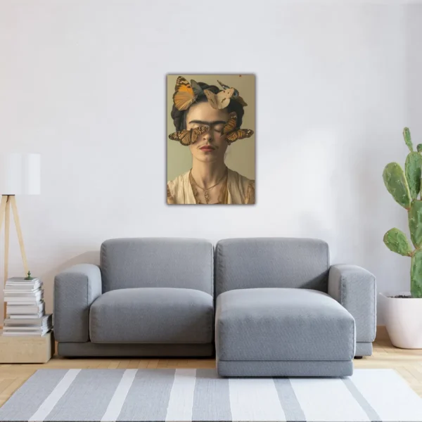 Cuadro Frida Kahlo Moderno Lienzo Canvas En Lienzo Canvas - Imagen 2