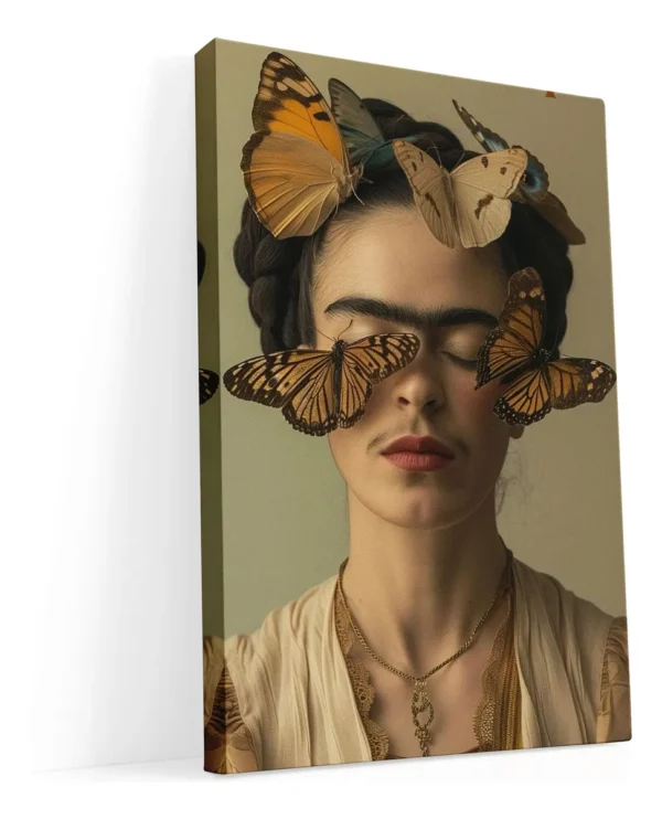Cuadro Frida Kahlo Moderno Lienzo Canvas En Lienzo Canvas