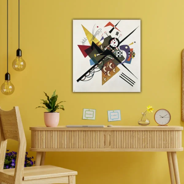 Cuadro Kandinsky Abstracto Para Oficina O Sala - Imagen 2