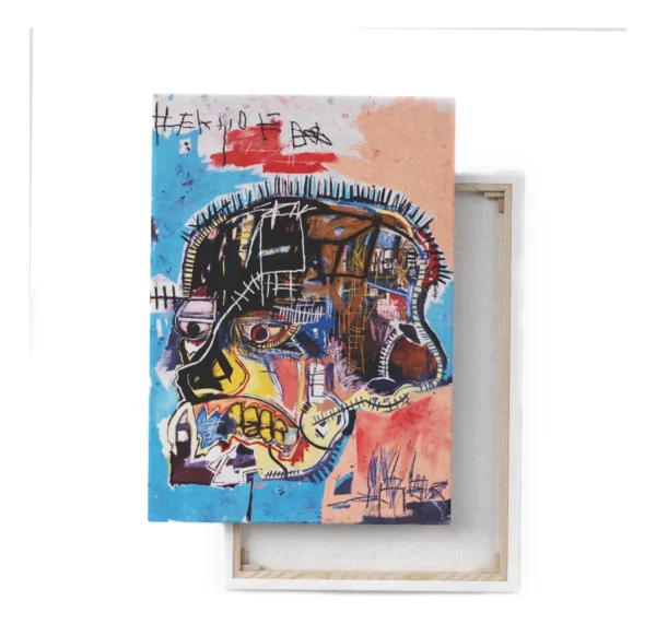 Cuadro Para Recamara Canvas Arte Jean Michel Basquiat Scull