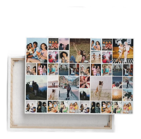Cuadro Personalizado Collage Aniversario Para Regalo