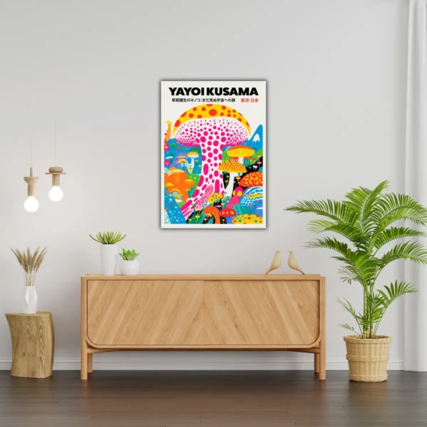 Cuadros Arte Abstracto Moderno Japones A Elegir Yayoi Kusama - Imagen 3