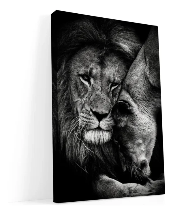 Cuadro Decorativo Familia Leones Varios Modelos A Elegir