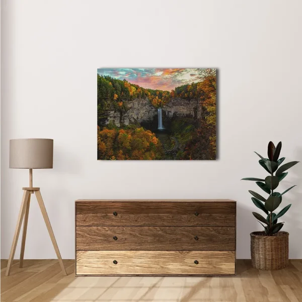 Cuadros Decorativos Paisajes Cascadas Montañas En Lienzo - Imagen 3