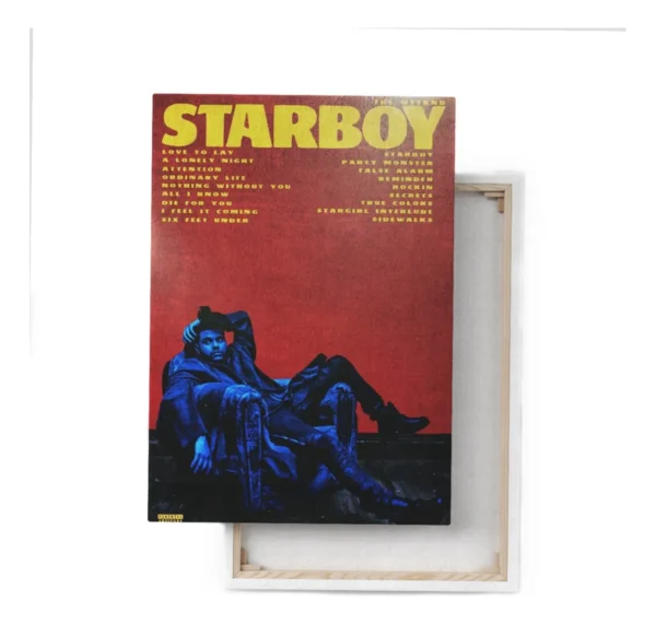 Cuadros Decorativos The Weekend En Lienzo Canvas Starboy