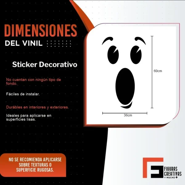 Decoración Ojos Fisgón Asombrado Wc Escusado Baño Comico - Imagen 2