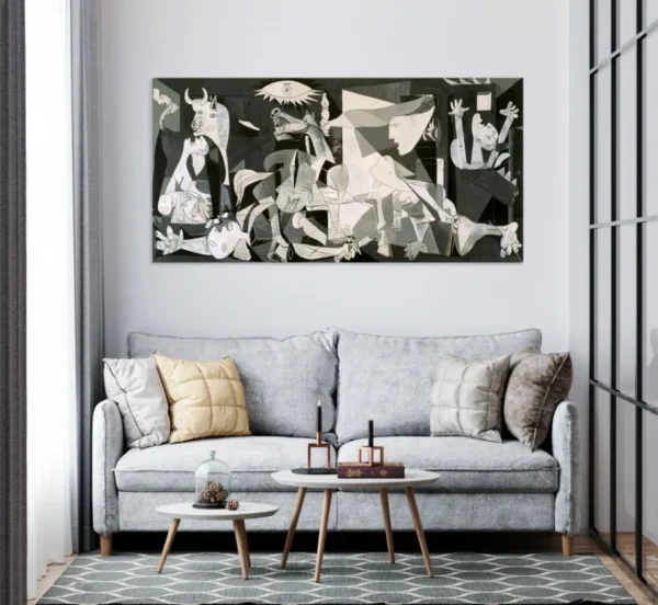 El Guernica Picasso Lienzo Canvas Cuadro Decorativo - Imagen 2
