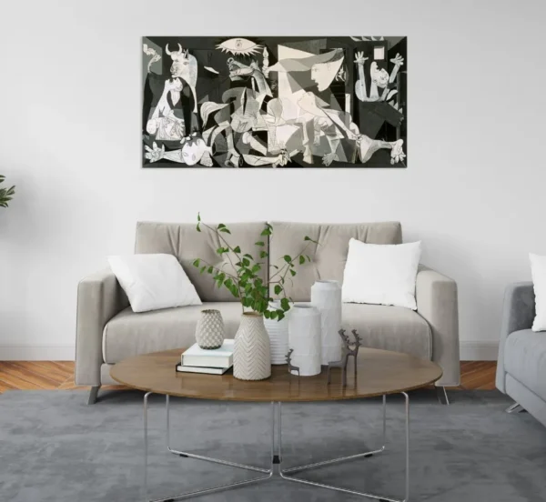 El Guernica Picasso Lienzo Canvas Cuadro Decorativo - Imagen 3