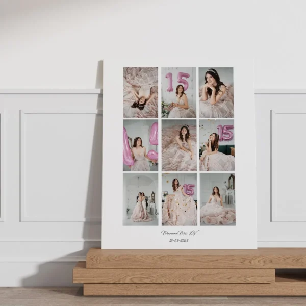 Polaroid De Fotos Personalizadas Cuadro Canvas Para Regalo - Imagen 3