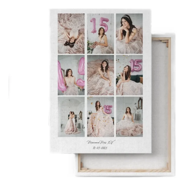 Polaroid De Fotos Personalizadas Cuadro Canvas Para Regalo