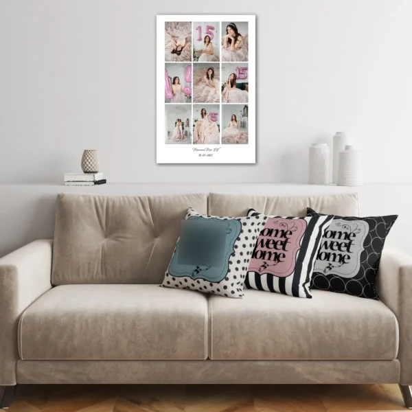 Polaroid De Fotos Personalizadas Cuadro Canvas Para Regalo - Imagen 2