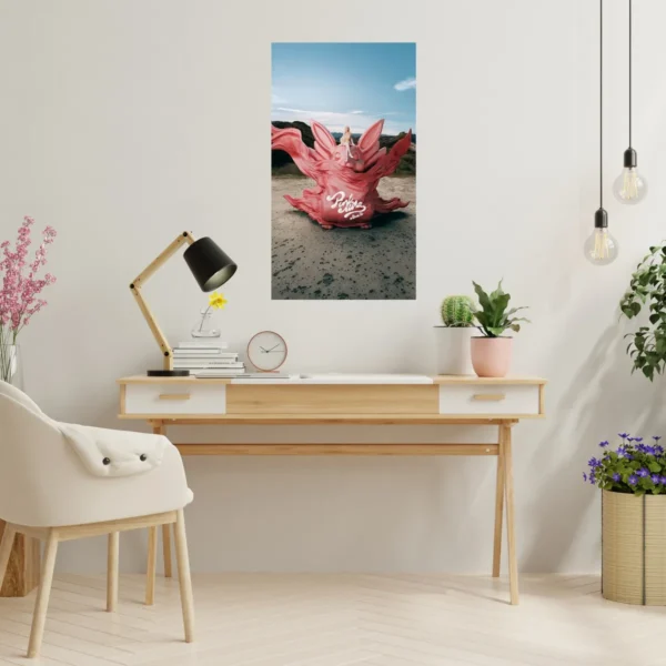 Poster Album Pink Aura Kenia Os Couche 300gr De 55x55cm - Imagen 3